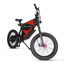 E-bike électrique tout-terrain à double sports, 100 KM/H, dirt bike, avec bombardier furtif