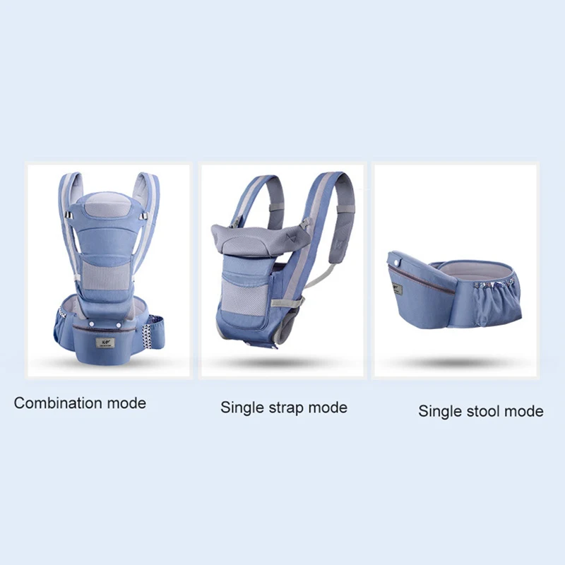 Воздухопроницаемый эргономичный рюкзак-кенгуру для переноски детей 0-48 м, переносная переноска для младенцев