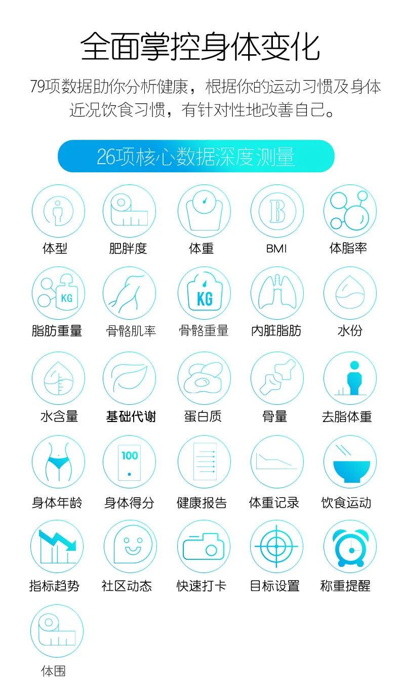 Свободные Sakura интеллектуальное здоровье Bluetooth зарядка Librans Тяжелый Вес весы электронные весы измерения жира