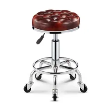 Винтажный регулируемый по высоте металлический стул вращающийся барный стул печать дизайнерские стулья ретро ностальгия/старая мебель