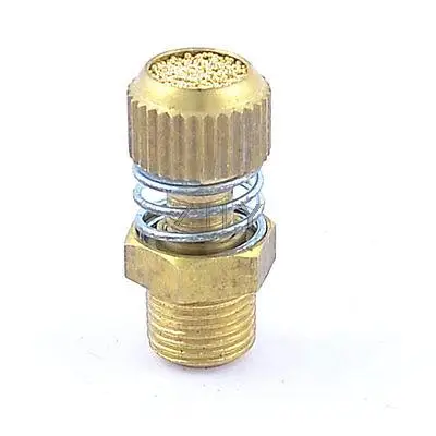 

Adjustable Brass Exhaust Noise Silencer Muffler 1/8" BSP Male Threaded for Valve