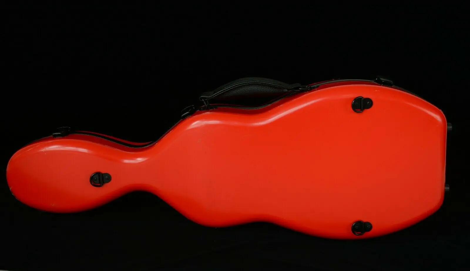 Высококачественный композитный чехол для скрипки из углеродного волокна 1,9 кг красного цвета