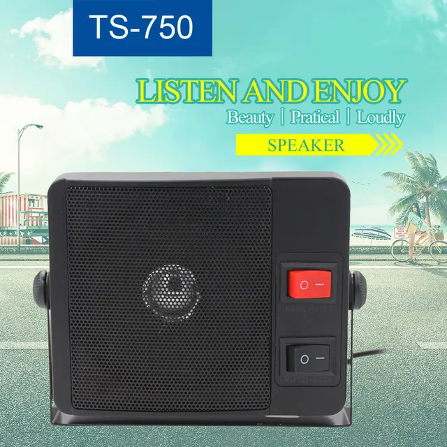 3.5mm Diamond Heavy Duty TS-750 External Speaker For Walkie Talkie Security System Walkie Talkie Brand Name: ANYSECU