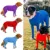 Четыре Ноги Собака Легкая Пижама Чистая Собака Комбинезоны 4 Ноги Собака Onesies Футболка PJS Щенок Pet Костюм для Больших Средних Собак