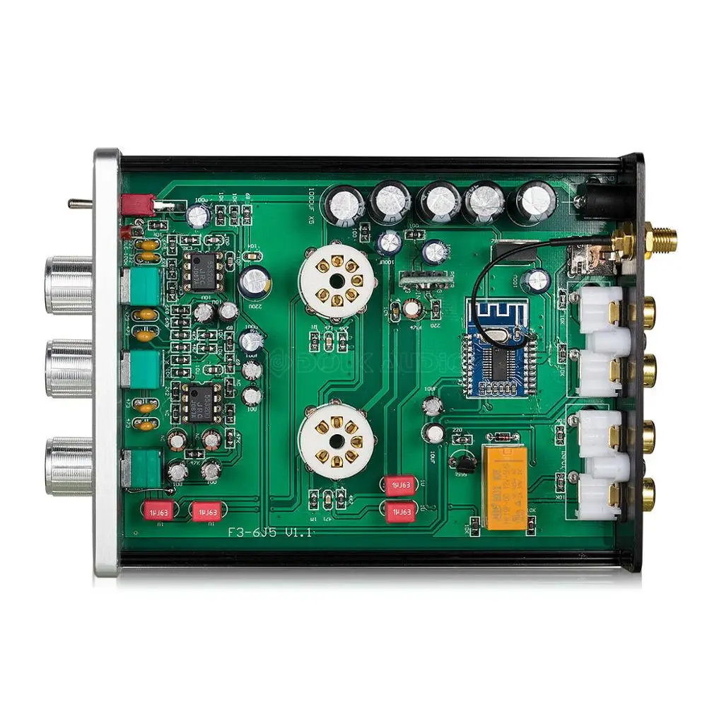 Douk аудио Hi-Fi Bluetooth 5,0 пробирка Preamp мини стерео аудиоприемник PCM5102A наушники
