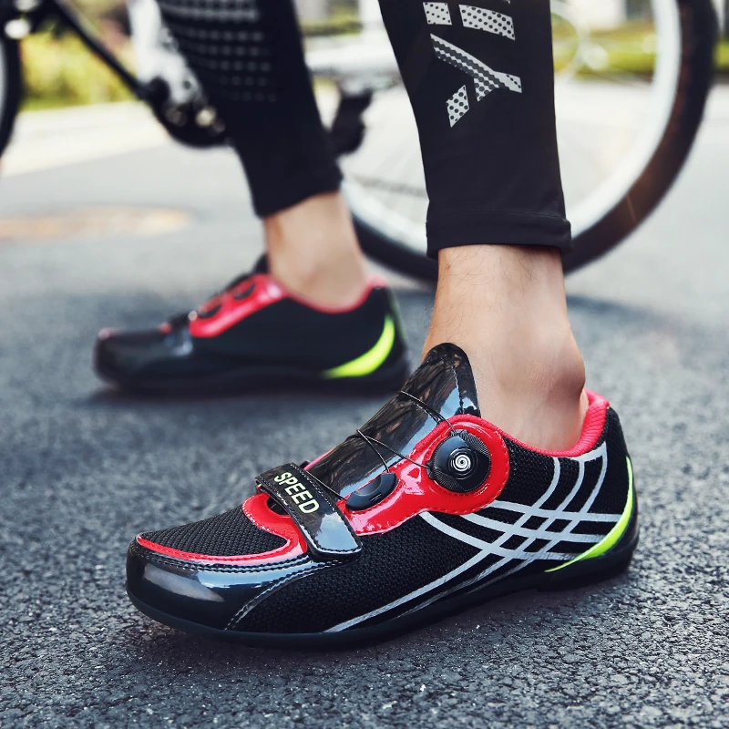 Cycling shoes road sapatilha ciclismo mtb muntain bike athletic bicycle Non-lock cycling men sneakers women breathable shoes