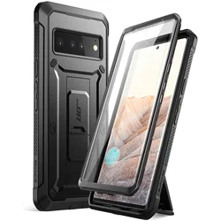 SUPCASE UB Pro - Custodia rugged per tutto il corpo con clip da cintura e supporto per Google Pixel 6 Pro - Protezione dello schermo integrata