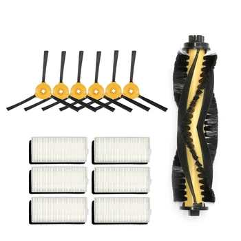 

Hot sale Replacement Accessory Kit Filter Main Brush Side Brush For Ecovacs DEEBOT N79S N79 Robotic Vacuum Cleaner Filter+Brush