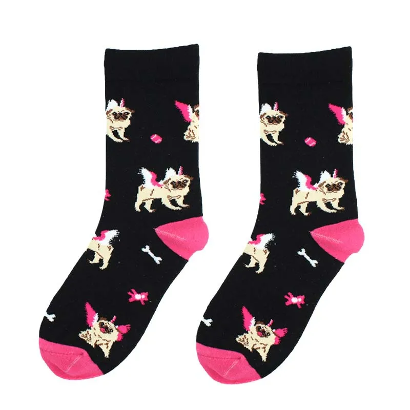 French Bulldogs Взрослые Короткие хлопковые носки для куклы с милым лицом суши рисовый шар бульдог леди рабочий Сила чили перец Ангел собачья игрушка-кость - Цвет: French Bulldogs