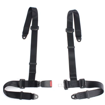 

Universal Durable Car Racing Protective 4 Point Adjustable Quick Release Nylon Safety Seat Belt