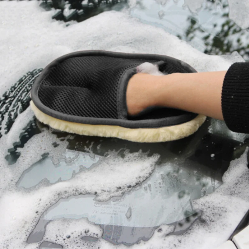 1PC Car cleaning gloves for Honda civic crv fit accord fiat doblo Citroen c5 x7 Berlingo c4 picasso Lexus gx460 rx gs300 gx470