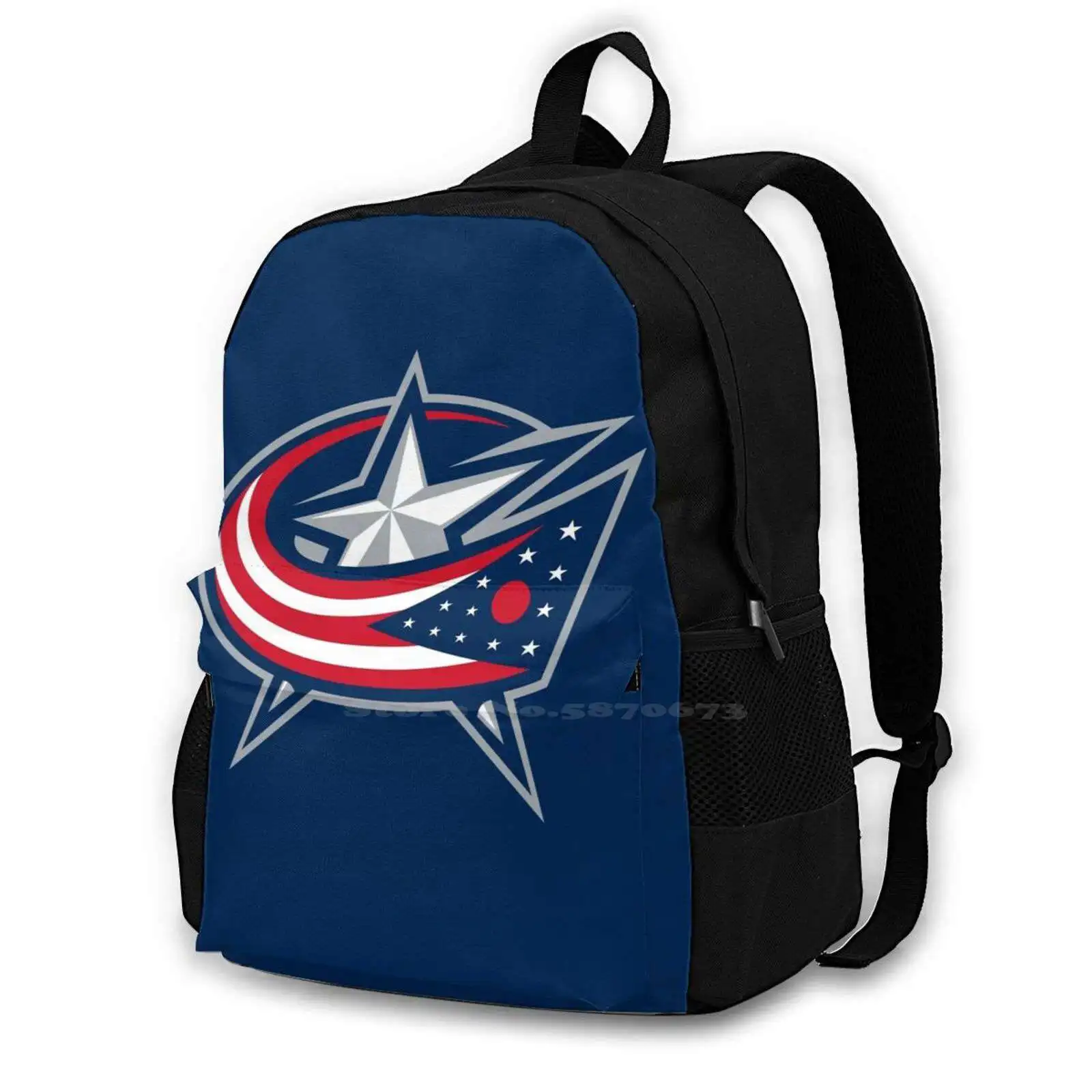

Columbus-Logo Fashion Bags Backpacks Blue Jackets Jacket