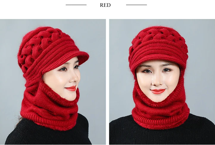Зимние женские головные уборы, Skullies Beanies, шапка для мамы, бини для женщин, шарф, шапка, Балаклава, маска, шапка, вязаная шапка в полоску