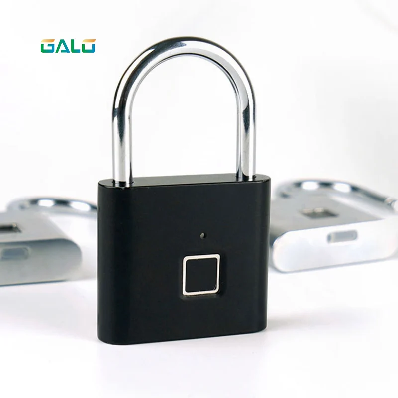 USB Перезаряжаемый смарт-ключ без отпечатков пальцев Электрический замок IP65 Водонепроницаемый Противоугонный замок безопасности дверной замок для багажа