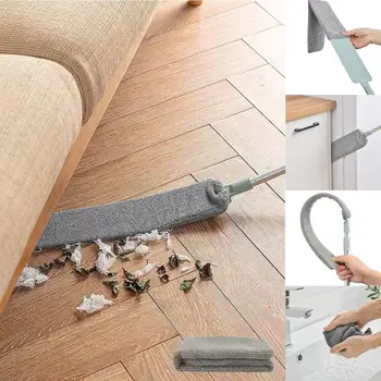 

Retractable Gap Dust Cleaning Tools - Gap Dust Cleaner Microfiber Hand Duster - Washable Cleaning Brush for Home Bedroom Kitchen