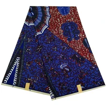 Африканский Воск для печати ткань надежный нидерландский воск Новые поступления в африканском стиле Датская восковая для Дашики Платье