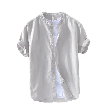 

new women's shirt in spring and summer pure cotto white s T-shirt Short Casual Cotton Regular Appliques