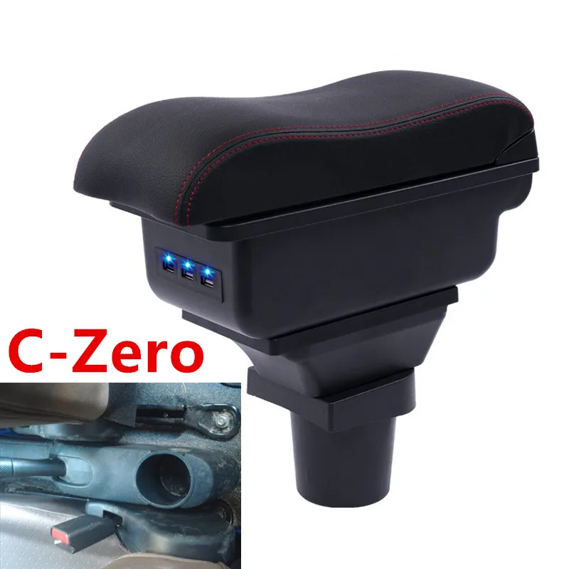 Для C-Zero подлокотник коробка центральный магазин содержание подлокотник коробка с USB интерфейсом