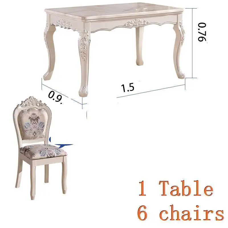 Pranzo Eet Tafel набор Sala Jantar Dinning Meja Makan Marmol Juego De деревянный европейский стол для столовой