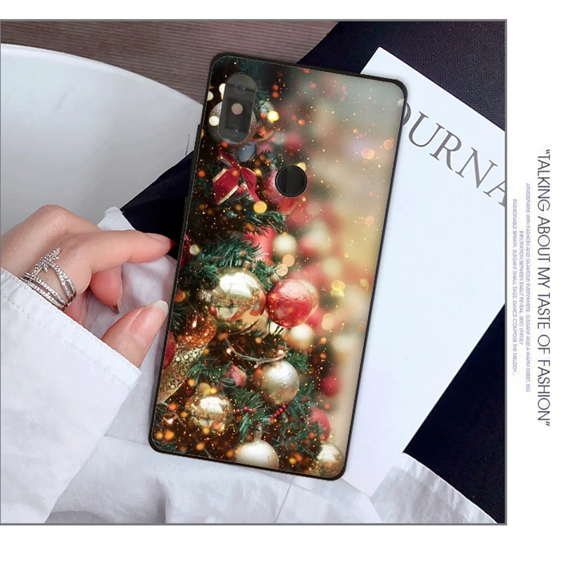 Праздник Рождество дерево год чехол для телефона для Xiaomi redmi Note 7 mi 9 mi x2 mi x2S Note3 8 8SE redmi 5 5Plus Note4 4X