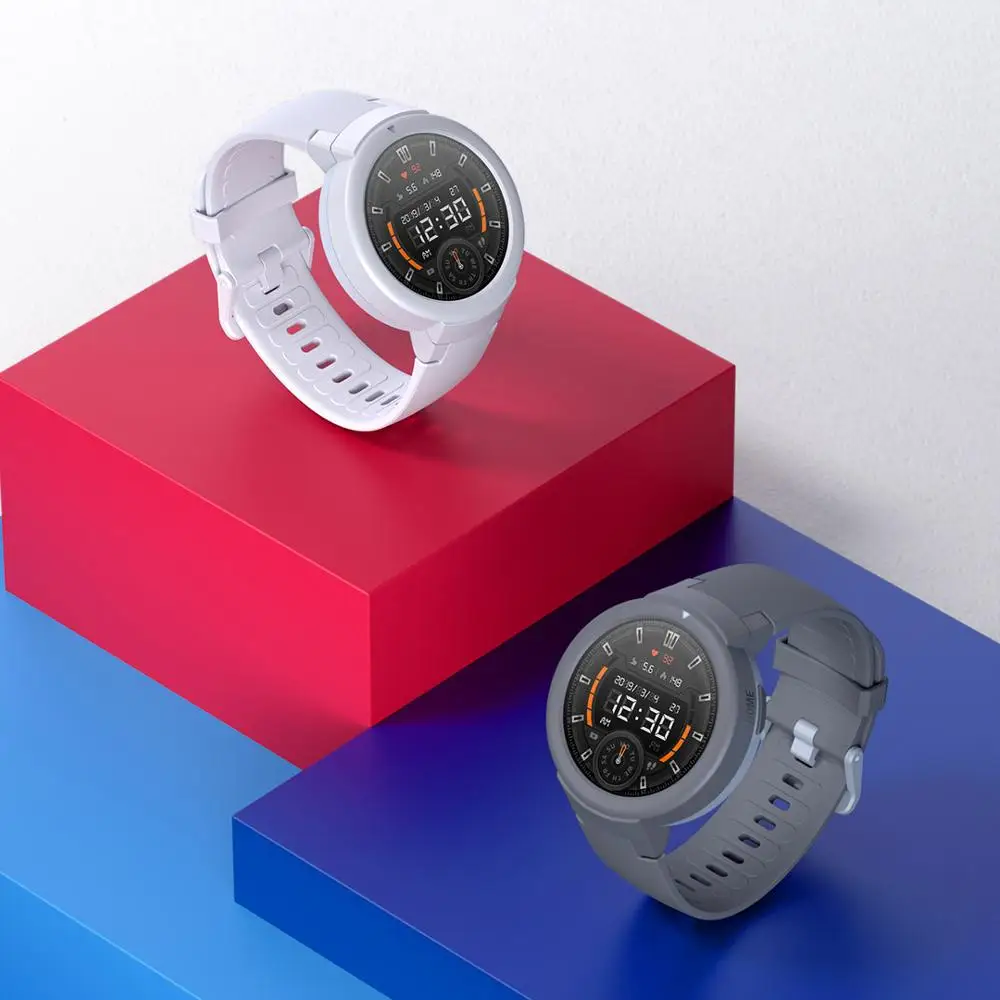 Amazfit Verge Lite, умные часы, 20 дней в режиме ожидания, 1,3 дюймов, экран, пульс, IP68, водонепроницаемый, gps