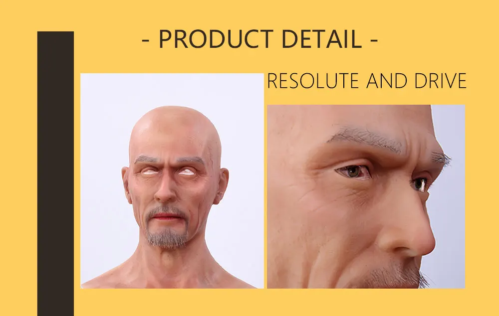 Drag Queen male silicone mask (3)