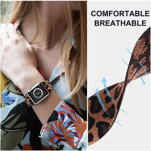 Nylon Strap For Apple Watch band 38 40 42 44 45 49mm Sports Loop Watchband For IWatch series Ultra 9 8 7 SE 6 5 4 Correa - Image 5