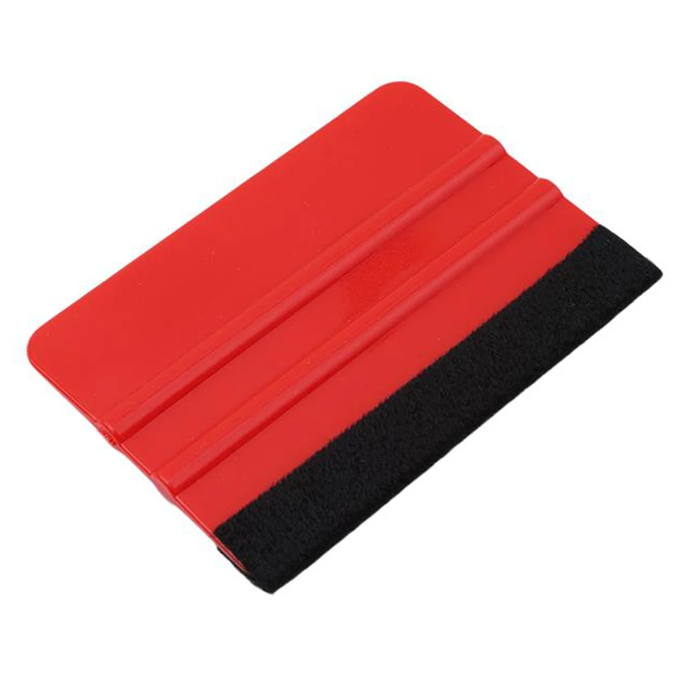 Soft Plastic Scraper Felt Edge Squeegee Board for Car Vinyl Application Wrap Tool Scraper Decal Applicator Sticker Tool
