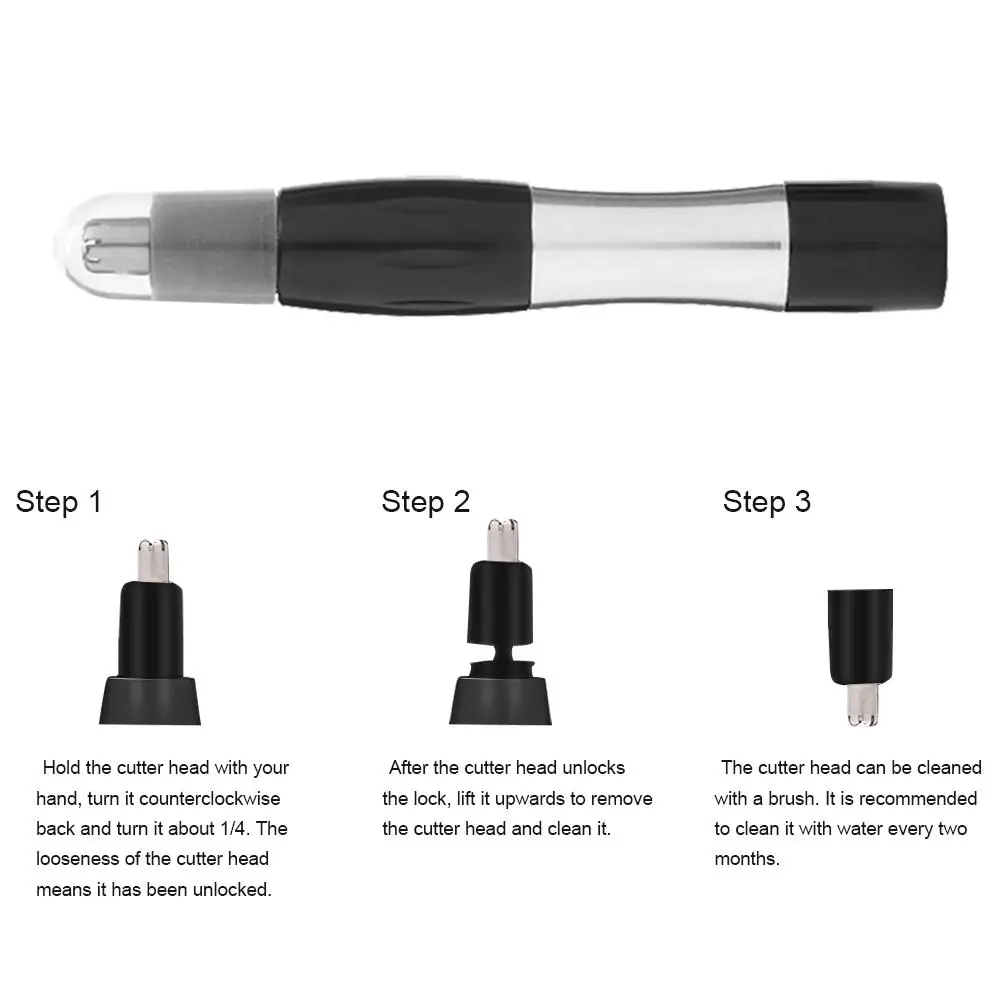 New Electric Nose Hair Trimmer Ear Face Clean Trimer Razor Removal Shaving Nose Trimmer Face Care Multi-function Shaver
