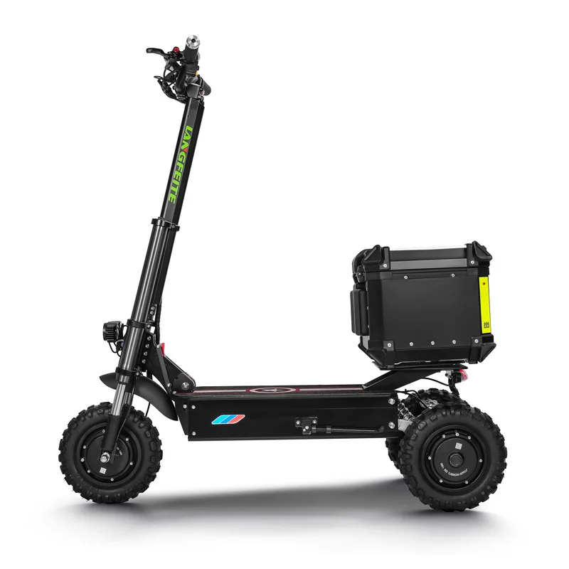 Newest Three Wheel Off Raod Electric scooter 11inch Three motor High Speed e-scooter 60V 5400W 70km/h hydraulic brake Zero 11X