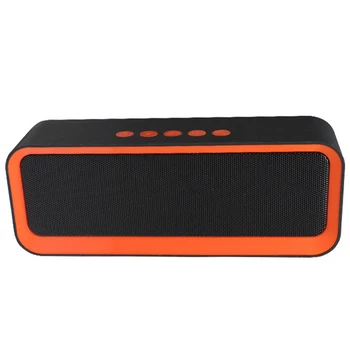 

Wireless Speaker Outdoor Bluetooth Subwoofer Mini Speakers TF/USB Dual sound amplifier stereo with microphone TWS 1200mAh