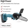 24V Electric Mini Chain Saws Pruning ChainSaw Cordless Garden Tree Logging Trimming Saw For Wood Cutting With Lithium Battery ► Photo 3/6