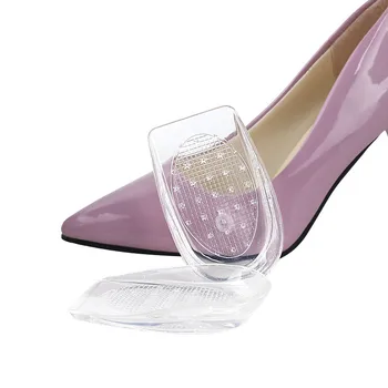 

Silicon Gel Insoles Back Pad Heel Cup for Calcaneal Pain Health Feet Care Support Spur Cushion Silica Pads Orthopedic Insoles