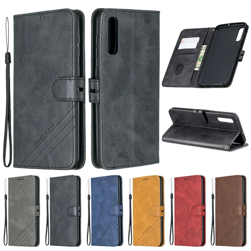 Per Samsung Galaxy A50 Custodia In Pelle Magnetica Flip Case Sfor Samsung A50 A10 A20 A30 A40 A70 A20E A30S Cover Per Telefono
