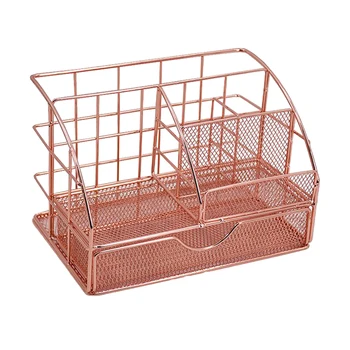 

5 Grids Makeup Organizer Desk Cosmetic Storage Pen Pencil Lipstick Case Holder