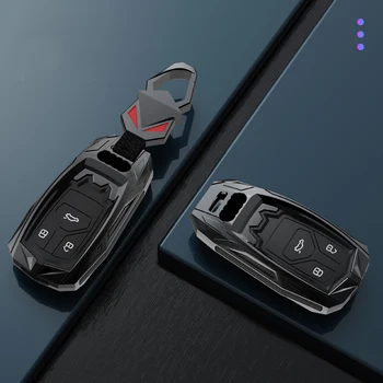 Cover chiate/telecomando per Audi A4 B9 A5 A6L A6 S4 S5 S7 8W Q7 4M Q5 TT TTS RS coupé accessori per lo Styling - 2021 nuova custodia per chiave a distanza per auto Shell per Audi A4 B9 A5