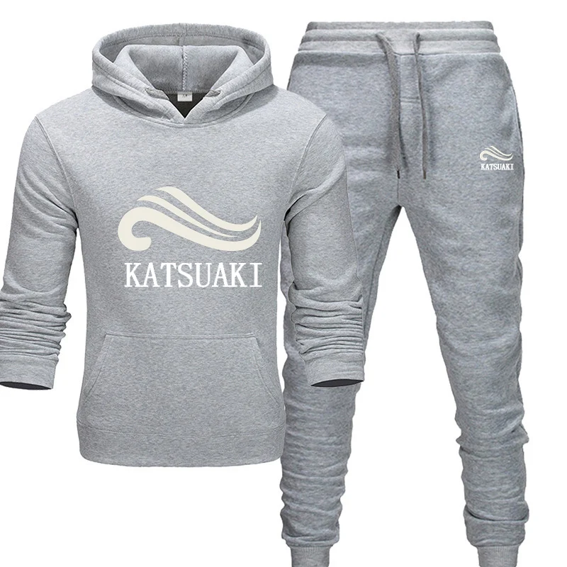 Спортивный костюм для мужчин, 2 комплекта, новая модная куртка, Мужская спортивная одежда, толстовки, весна и осень, брендовая мужская толстовка в стиле хип-хоп