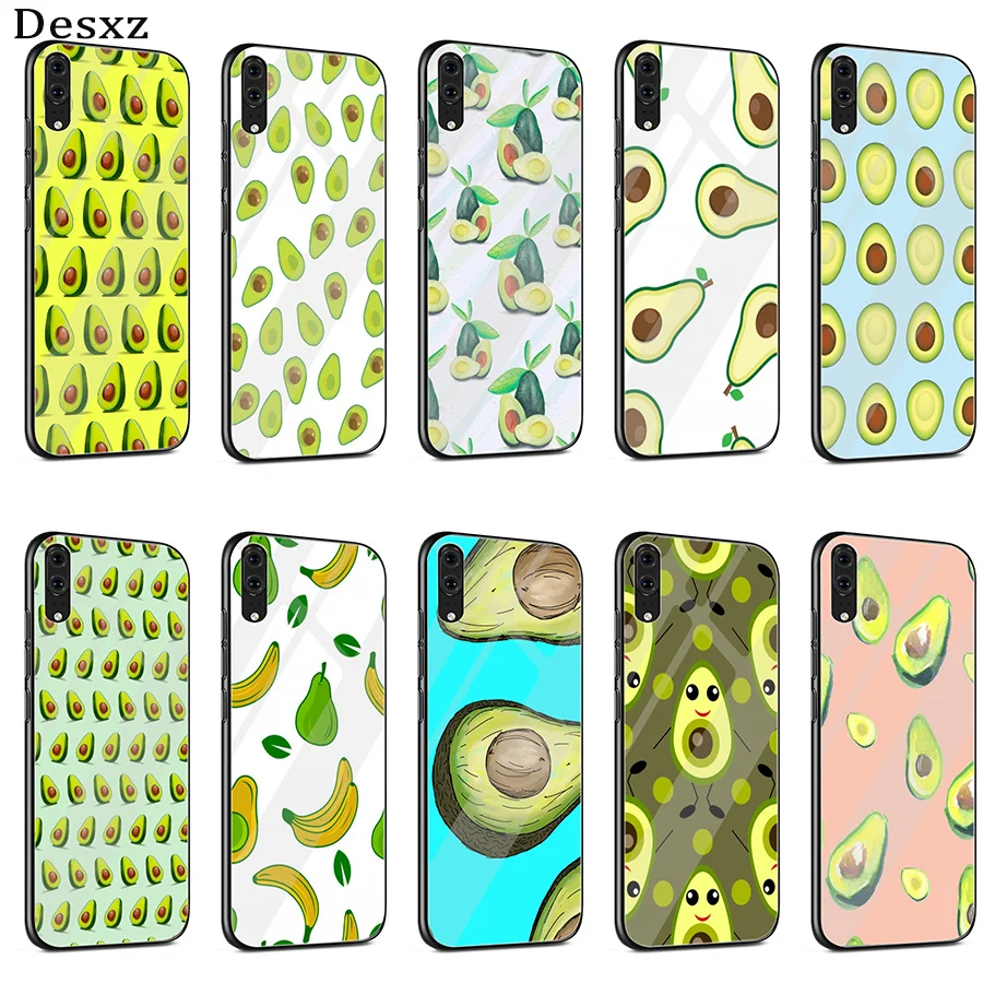 Авокадо еда шаблон телефон чехол для Huawei P10 P30 P20 P Smart Pro P Smart mate 10 20 Lite Y6 Y9 Honor 7A 8X9 10 mate 20 крышка