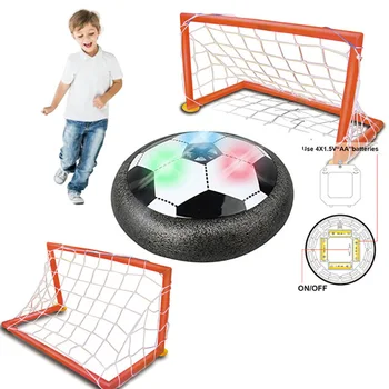 

Novelty Air Suspended Football Floating Children Fllashing Sport Toy Ball Toys Hovering Multi-surface Indoor Gliding Football