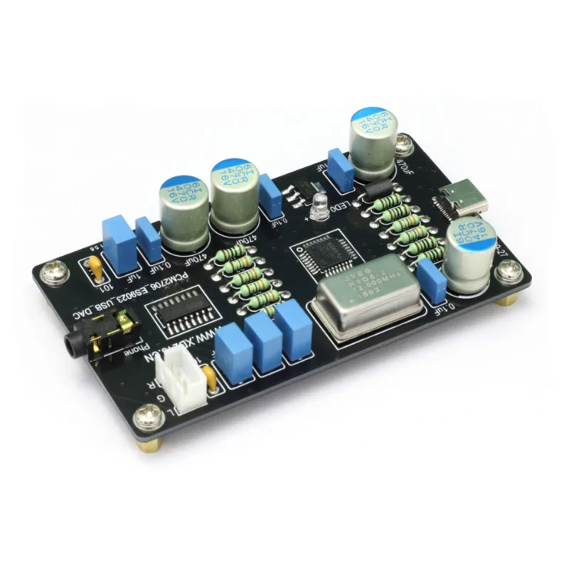 SOTAMIA PCM2706 ES9023 аудио декодер HIFI USB DAC звуковая карта ies декодирование нулевой шум для усилителя DIY