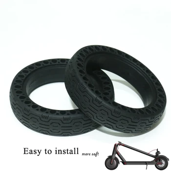

For Xiaomi M365 Non-Pneumatic Tyre Electric Scooter Tyre Solid Hole Tires Skateboard Shock Absorber Rubber Wheels For M365 Pro