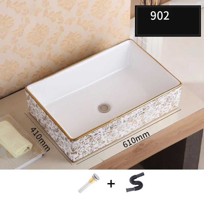 Lavatorio Wastafel Pia Para Banheiro Salle De Bain Wasbak Vessel Bowl Black Sobre Encimera Bathroom Basin Lavabo Sink Washbasin