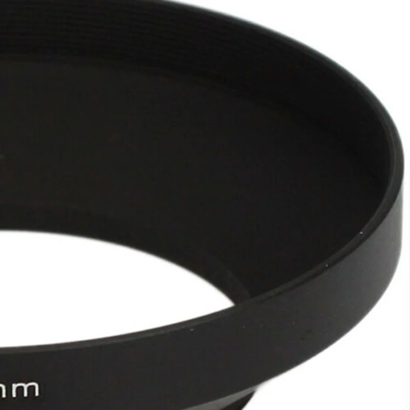 Wide angle metal lens hood 5