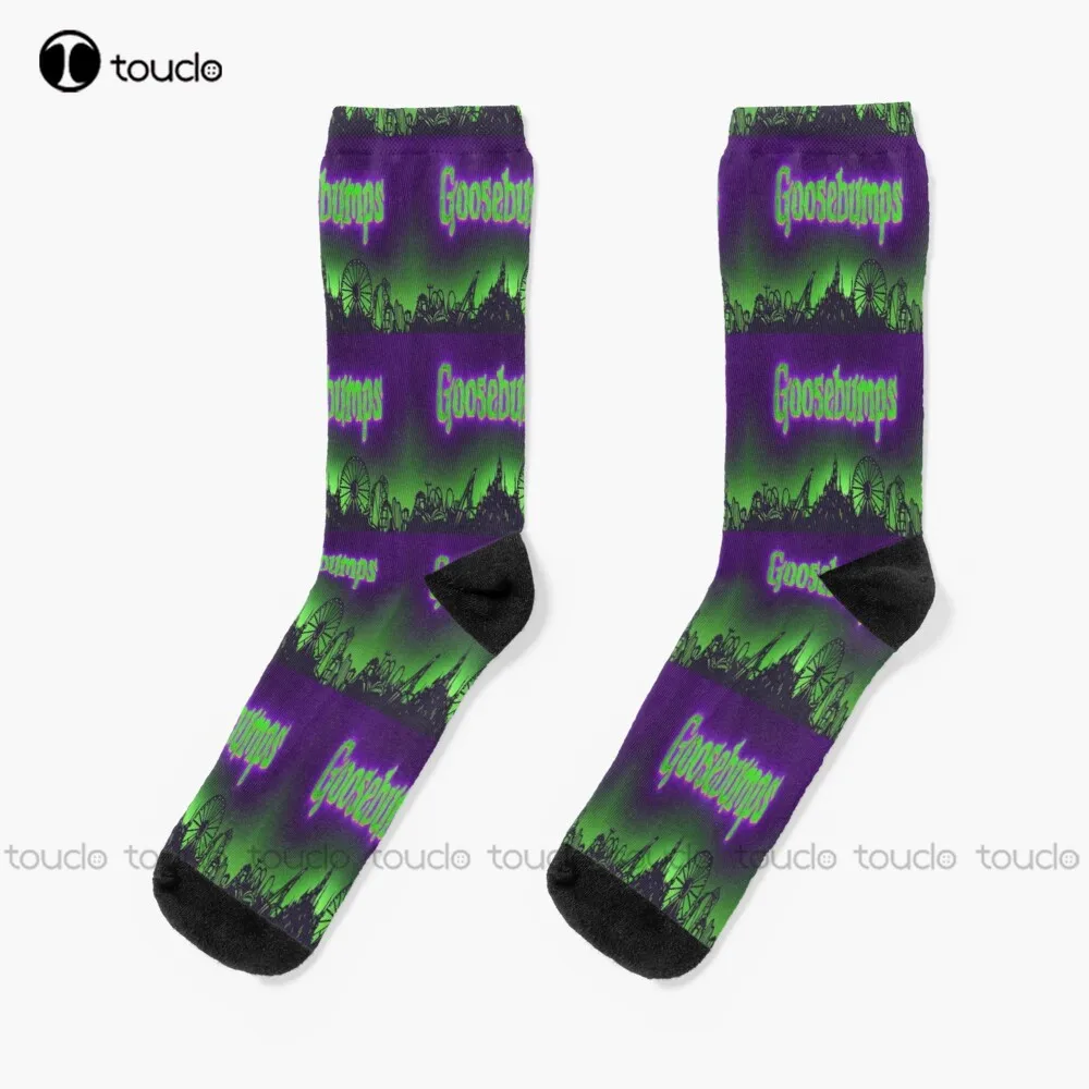 

Goosebumps Socks Workout Socks Men Thanksgiving Christmas New Year Gift Unisex Adult Teen Youth Socks Custom Hd High Quality