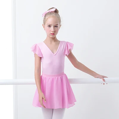 pink Розового цвета для девочек балетное платье профессиональный купальник для занятий танцами, бальный Купальник для женщин Детский костюм для гимнастики, одежда для бальных танцев Одежда для танцев юбка принцессы - Цвет: pink