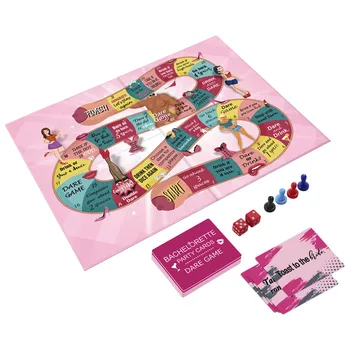 

Amosfun Bachelorette Party Game Set Drink or Dare Wedding Shower Hen Night Bachelorette Party Girls Night Out Accessories