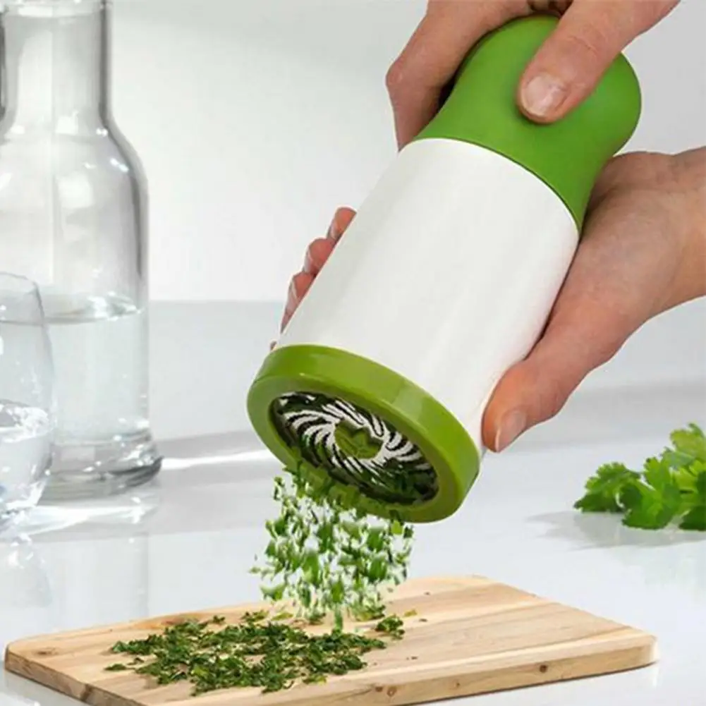 

Parsley Chopper Shredder Chopped Fruit Vegetables Cutter Spice Mill Herb Grater Coriander Spice Grinder Mill Parsley Shredder