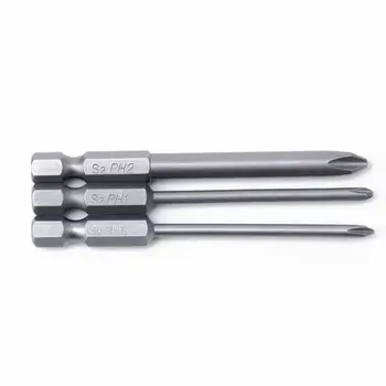 

Cross Screwdriver Bits Hex shank Alloy Steel Set Driver Attachment Tool