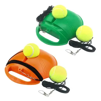 

1set Tennis Trainer With 2 Ball Self-study Rebound Ball Baseboard Exercise Sports Sparring Device Tennis Training Equipment