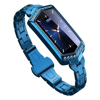

B78 Ladies Fashion Color Large Screen Heart Rate Measurement Smart Bracelet Smart Watch Ladies Multifunctional Bracelet